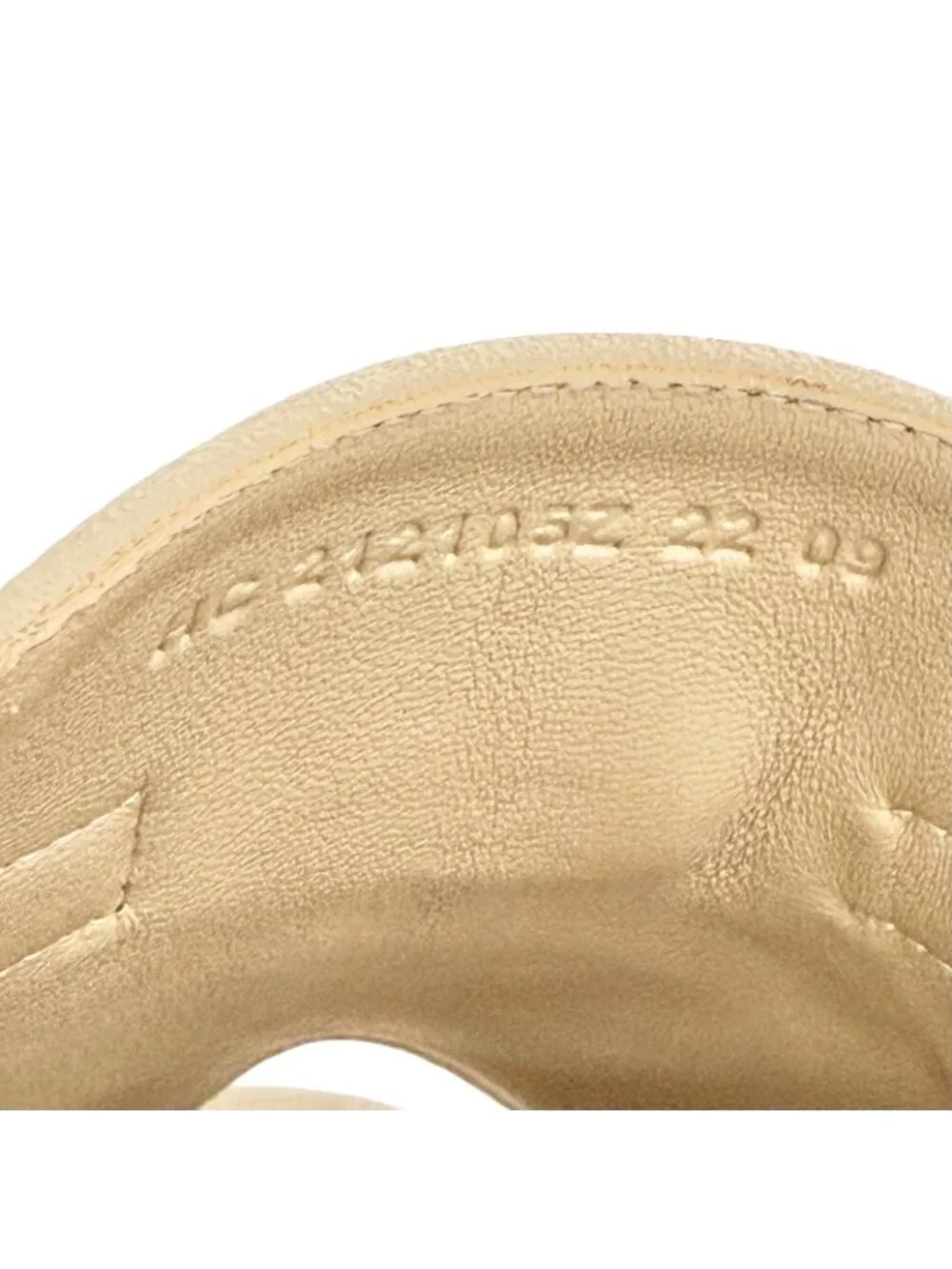 Hermes Candy Suede Leather Beige Argil Kelly Buckle Open Toe Sandals